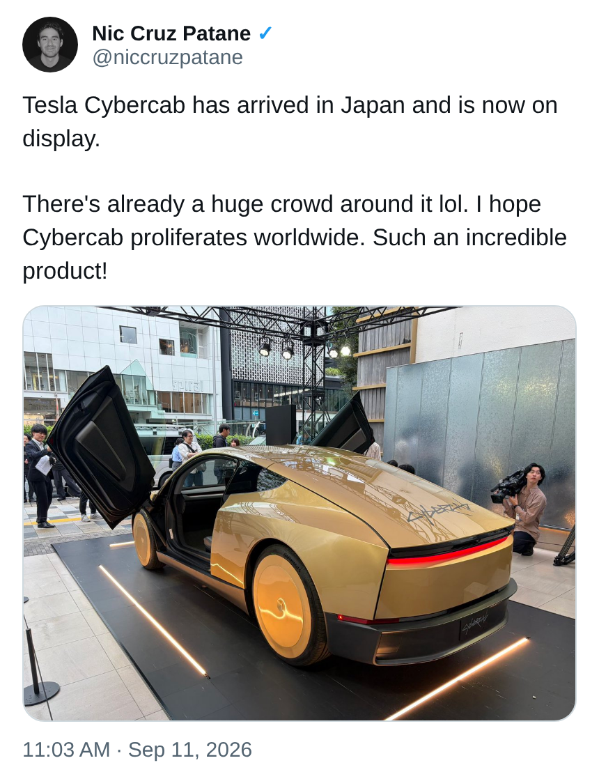 Source on X — @niccruzpatane